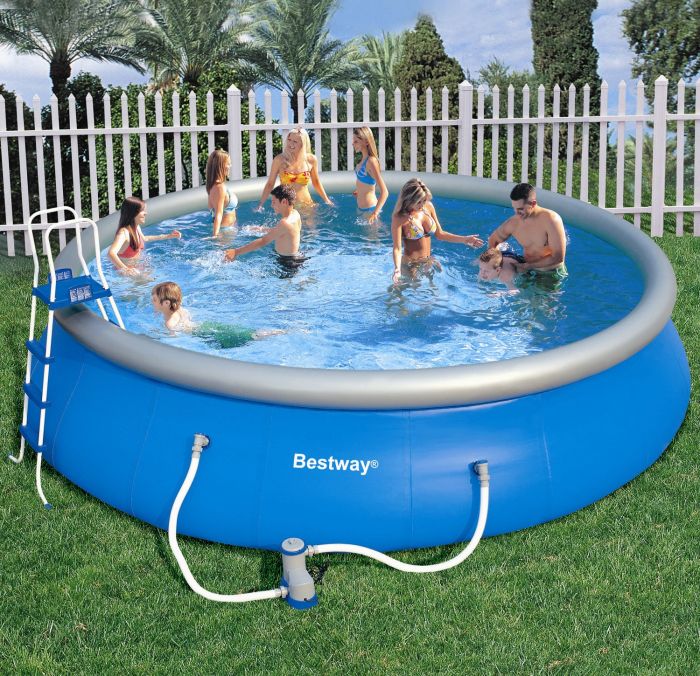 18 ft round pool package