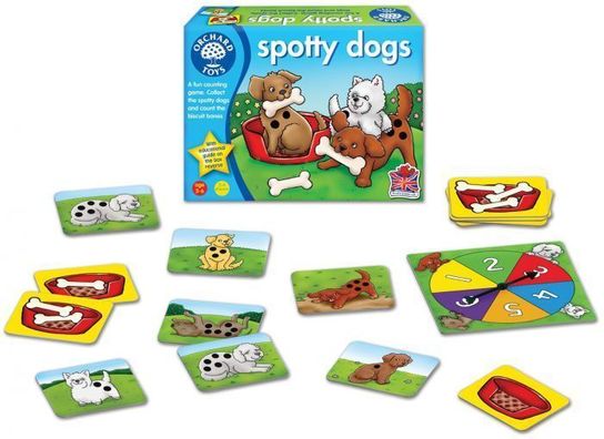 Orchard Toys Spotty Dogs Counting Game