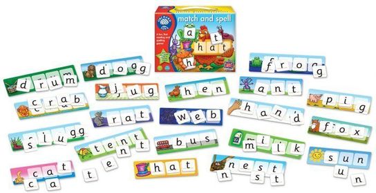 Orchard Toys Match and Spell Board Game 