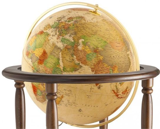 Cynthia Illuminated Globe With Stand 50cm