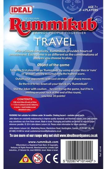 Rummikub Travel by John Adams