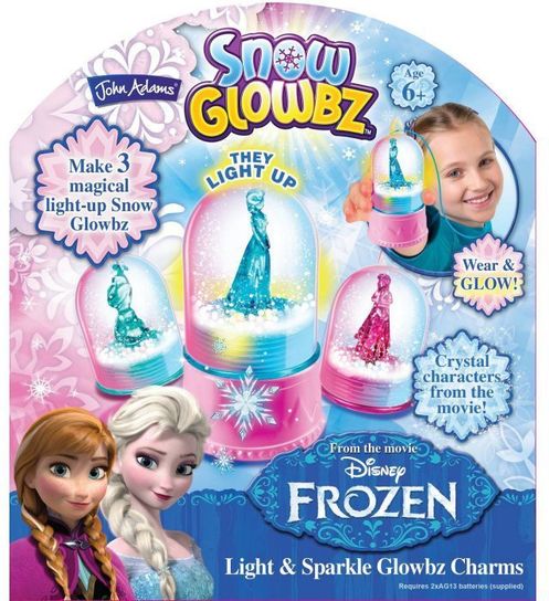 Disney Frozen Snow Glowbz Light and Sparkle Globe Charms