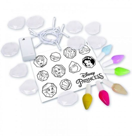 "Disney Princess Fairy Lights" Craft (Multi-Colour)  by John Adams