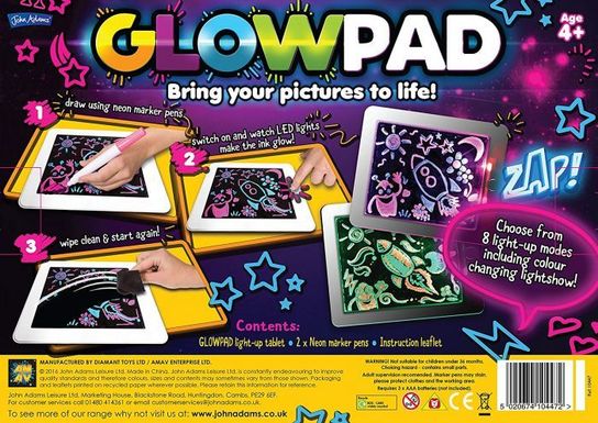 GLOWPAD from John Adams