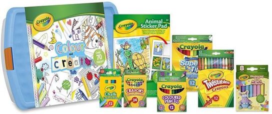 Colour and Create Tub by Crayola