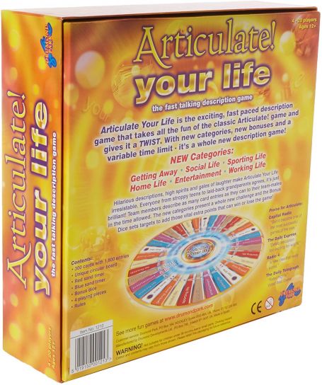 Articulate Your Life Board Game