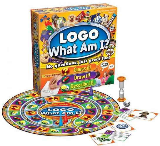 What Am I Logo Board Game