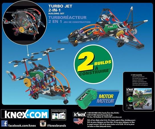Turbo Jet 2-in-1 Building Set