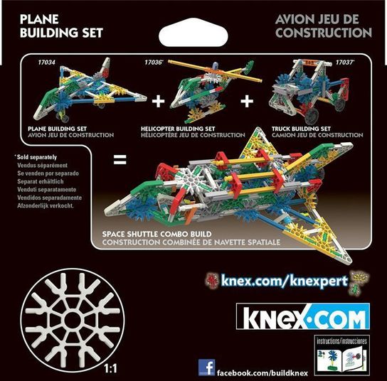 K'NEX Plane Building Set 