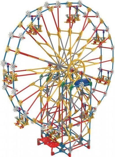 K'NEX 3-in-1 Classic Amusement Park Building Set 