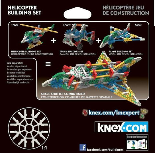 K'NEX Helicopter Building Set 