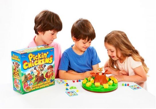 Pickin' Chickens Action and Reflex Game