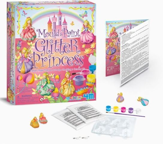 Glitter Princess Mould and Paint 