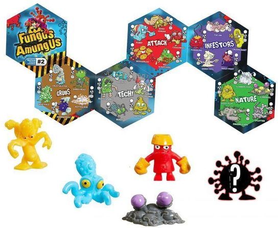 Fungus Amungus Vac Collection Figure- Pack of 5