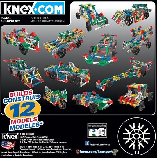 KNEX Cars Building Set