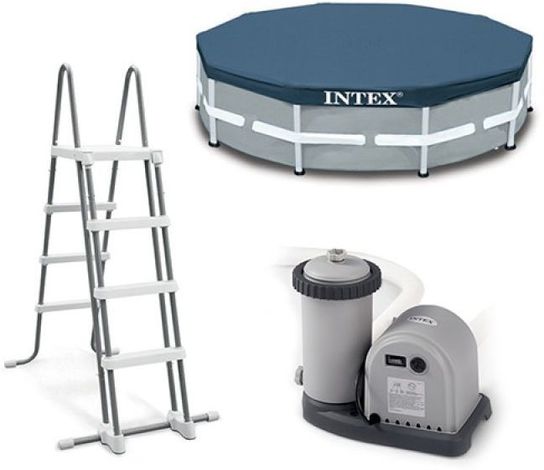 Intex Prism Metal Frame Round Pool 20ft x 52in - 26756NP   