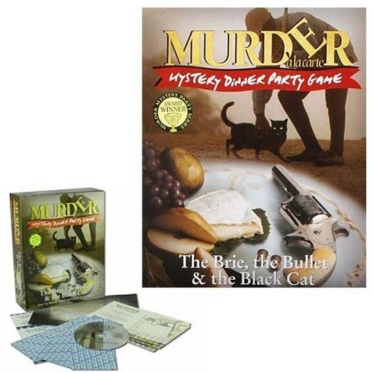 The Brie, the Bullet & the Black Cat Murder Mystery Dinner Party Game