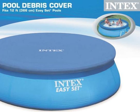 Intex easy set pool cover deals
