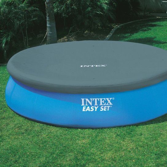 15ft Easy Set Winter Debris Pool Cover - 28023 by Intex