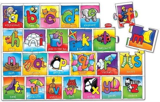 Orchard Toys Giant Alphabet Jigsaw Floor Puzzle (26-Pieces)