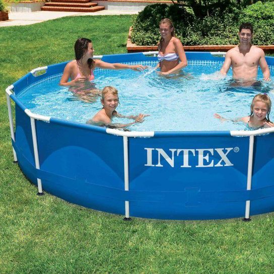 Metal Frame Pool - 28210 - 12ft x 30in (No Pump) by Intex