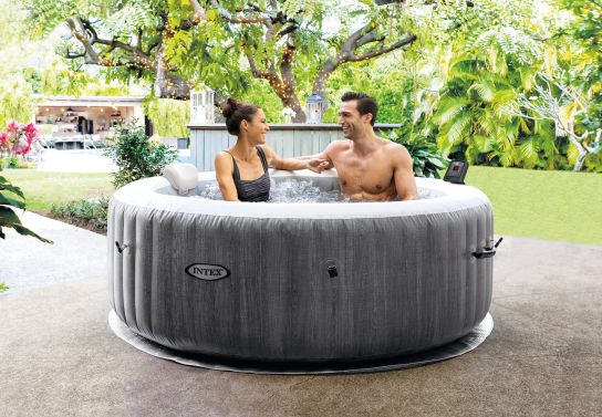 PureSpa Greywood Deluxe Inflatable Hot Tub