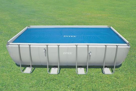 16ft x 8ft Rectangular Solar Cover- 160 Micron by Intex