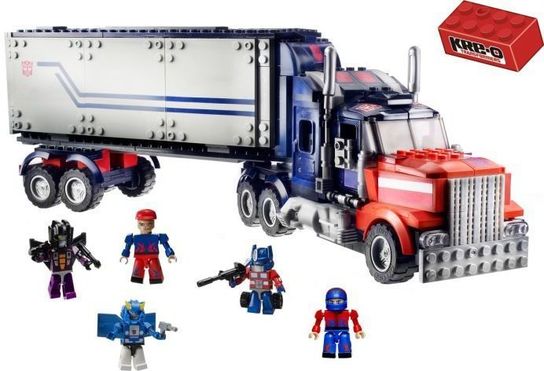 KRE-O Transformers Optimus Prime With Twin Cycles