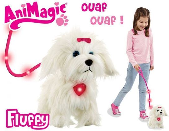 Animagic Fluffy Goes Walkies 2.0 Action Figure