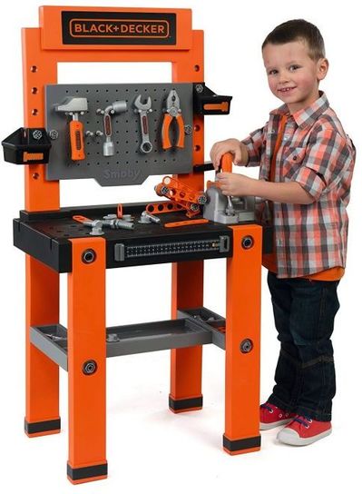 Simba Smoby Black & Decker One Kids Workbench