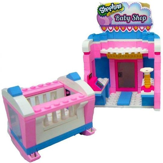 Shopkins Kinstructions Shopping Pack Wave 2 Baby Shop Building Set