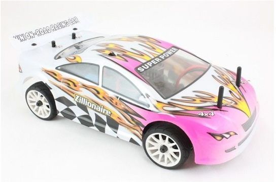 Radio Controlled 1:16 Electric 7.2v Grid Burner Road Car 4182 - Pink