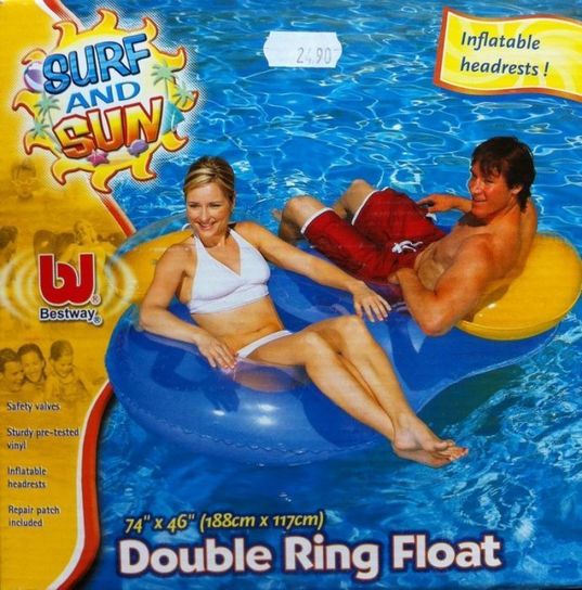 Double Ring Float Pool Inflatable