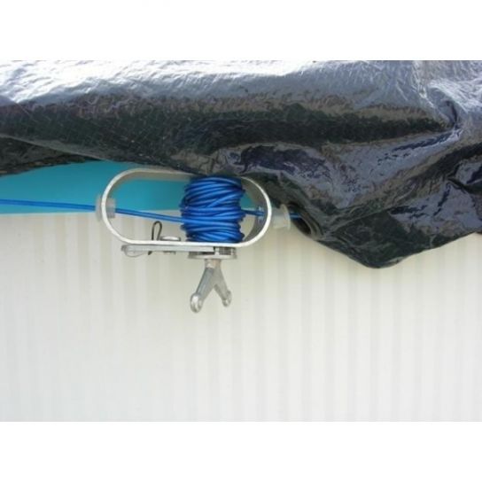 Winter Debris Cover For Splasher & Steel Pools- 5.5 x 3.66 Metre Oval ...