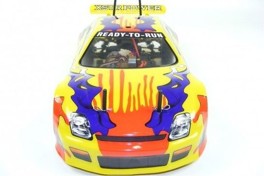 Radio Controlled HSP Electric 1:10 Honda Prelude Touring Car - Yellow