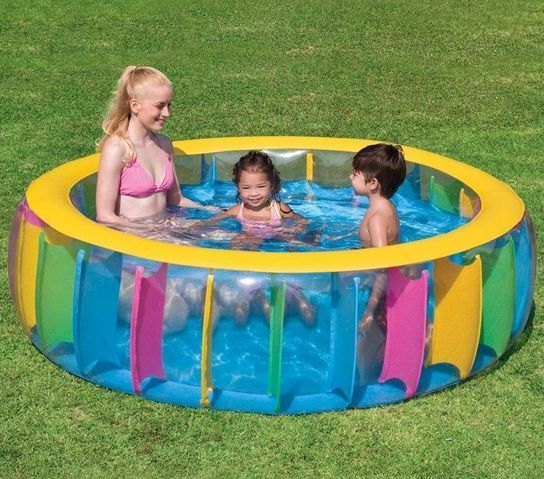 Rainbow Paddling Pool -51038
