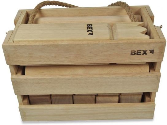 Kubb Original Red King In Wooden Box