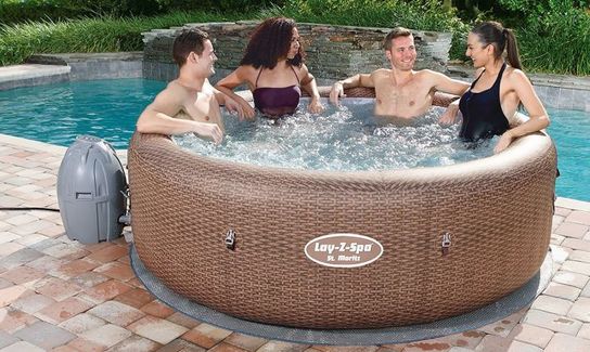 Lay-Z-Spa St Moritz AirJet Hot Tub - 54175