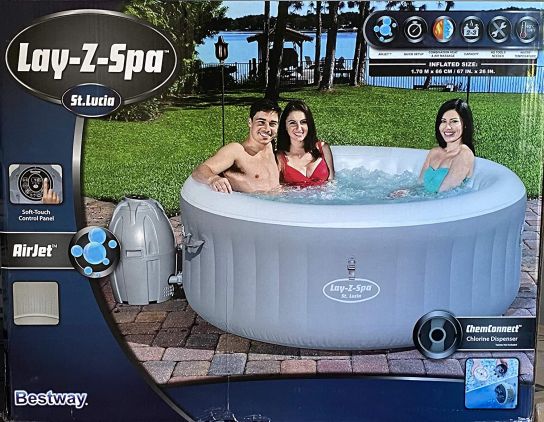 Lay Z Spa St Lucia Inflatable Hot Tub