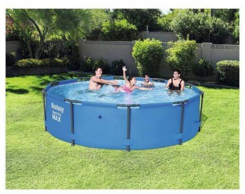 Steel Pro Metal Frame Round Pool - 56406 - 10ft x 30in (No Pump) by Bestway