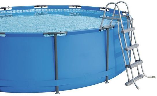 Steel Pro Metal Frame Round Pool Package New Generation - 56488 - 15ft x 42in by Bestway