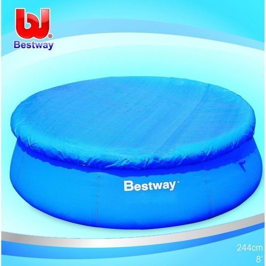 8ft Fast Set Winter Debris Pool Cover by Bestway