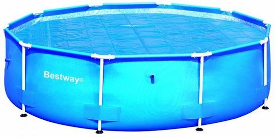 Solar Pool Cover For 15ft Round Inflatable Pools