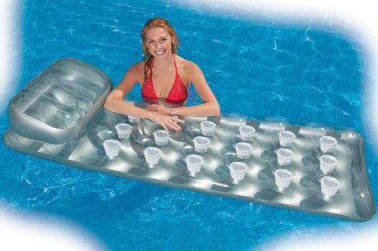 18 Pocket Suntanner Pool Inflatable Lounger