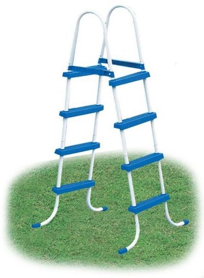 48" Coated Steel Frame Pool Ladder by Intex