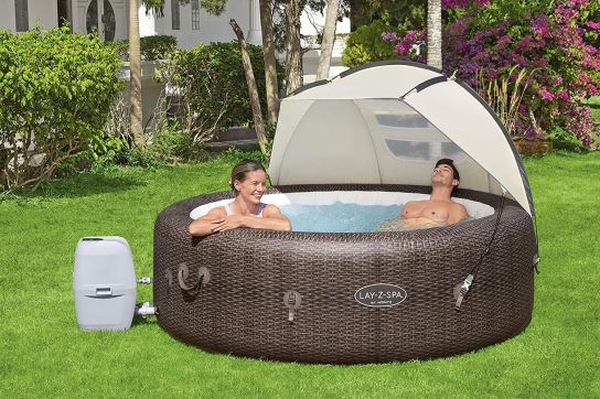 Lay-Z-Spa Beige Hot Tub Canopy