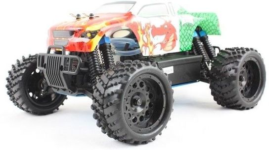 Radio Controlled 1:16 Nitro Licenced 6116 Monster Truck - Red Dragon