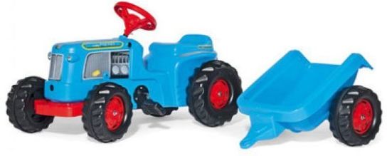 Rolly Kiddy Classic Tractor With Rolly Kid Trailer