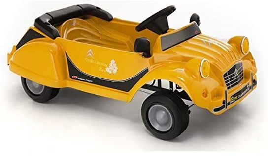 Italia Charleston 2CV Yellow Pedal Car 