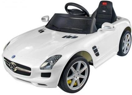 MERCEDES SLS AMG White Electric 6V